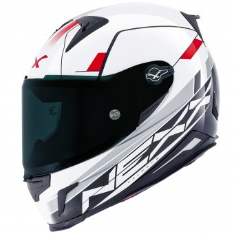 Full Face Nexx X.R2 Fuel White Red