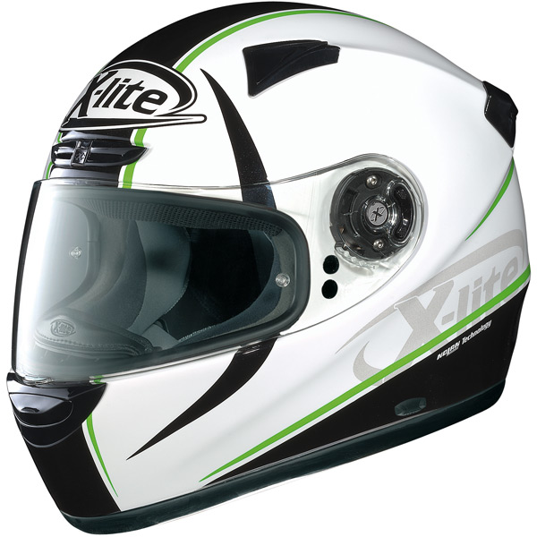 Full Face X-lite X-701 Flair White Green 37