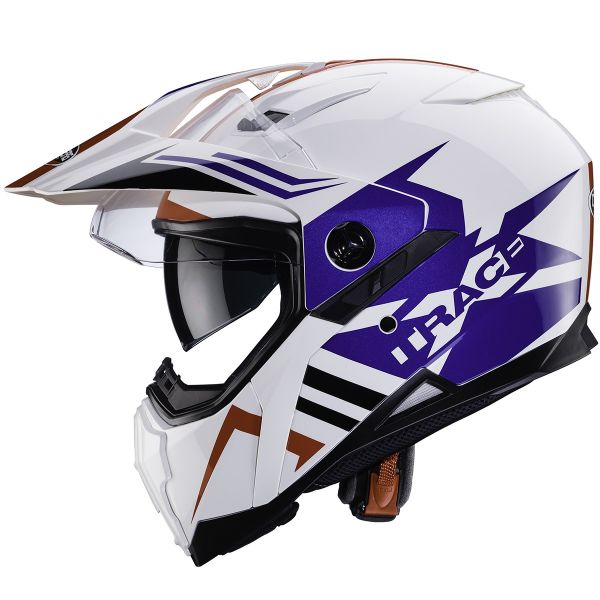 Caberg Xtrace Lux White Red Blue