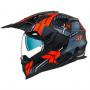Casque Full Face Nexx X.WED2 Wild Country Black Orange Matt