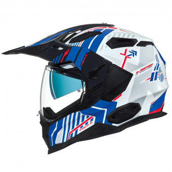 Casque Full Face Nexx X.WED2 Wild Country White Blue Casque Full Face Nexx X.WED2 Wild Country White Blue