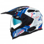 Casque Full Face Nexx X.WED2 Wild Country White Blue