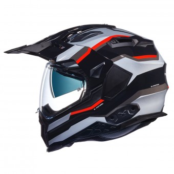 Full Face Nexx X.WED2 X-Patrol Silver Red