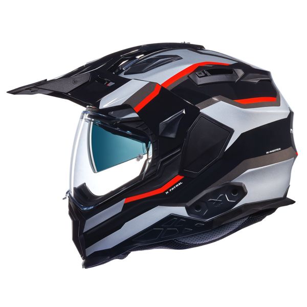 Full Face Nexx X.WED2 X-Patrol Silver Red