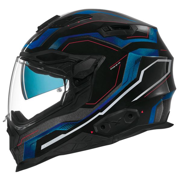 Full Face Nexx X.WST2 Supercell Black Blue