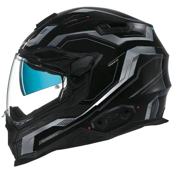 Full Face Nexx X.WST2 Supercell Black Silver