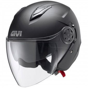 Open Face Givi 12.3 Stratos Matt Black