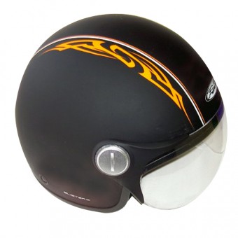 Open Face RC Blister Black Orange