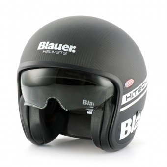 Open Face Blauer Pilot 1.1 Matt Carbon