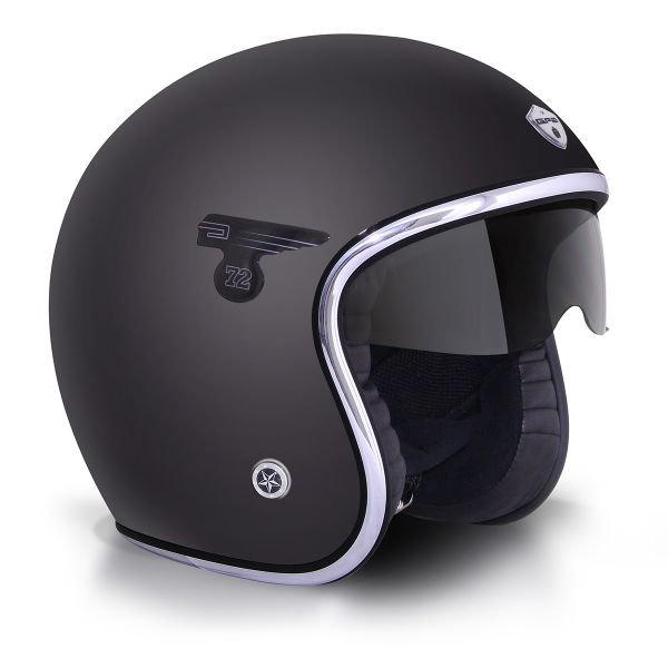 Open Face GPA Carbon Solar Matt Black