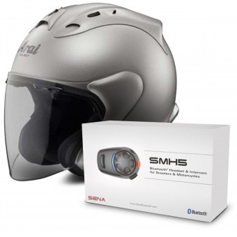 Casque Open Face Arai SZ-RAM X Alu Silver Casque Open Face Arai SZ-RAM X Alu Silver