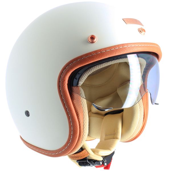 Open Face UBIKE Challenge Cream Matt
