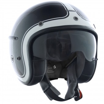 Open Face HARISSON Corsair Black White