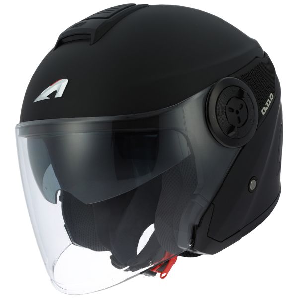 Open Face Astone DJ10 Matt Black