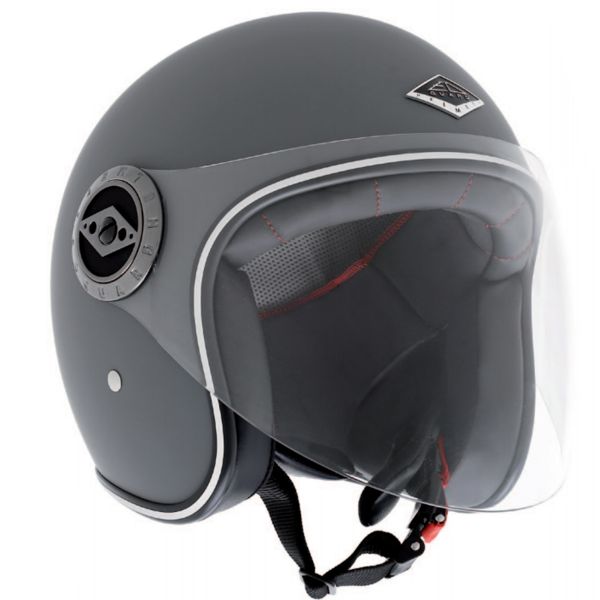 Open Face Edguard Dirt Ed Visor Dark Grey Matt
