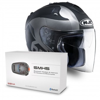 Hjc Fg Jet Acadia Mc4 Open Face Helmet