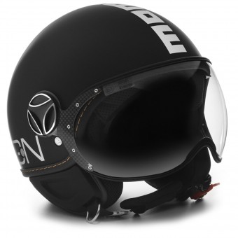 Casque Open Face Momo Design FGTR Evo 3 Matt Black Casque Open Face Momo Design FGTR Evo 3 Matt Black