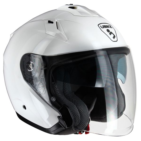 Open Face UBIKE Force Glossy White