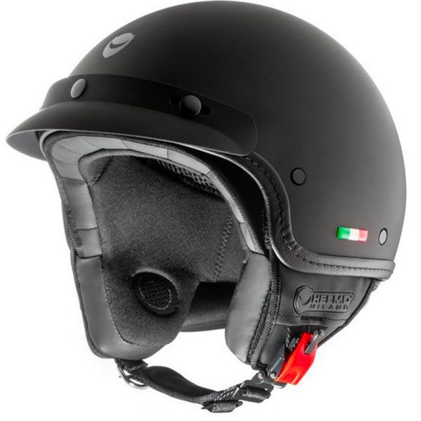 Open Face Helmo Fuoriporta Black Matt