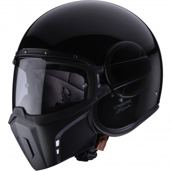 Open Face Caberg Ghost Black