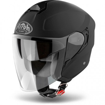 Casque Open Face Airoh Hunter Black Matt Casque Open Face Airoh Hunter Black Matt