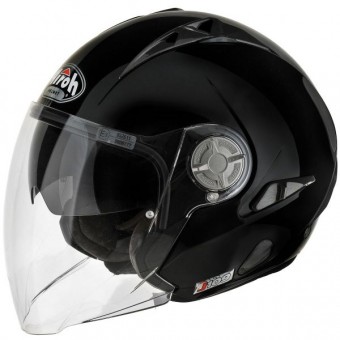 Casque Open Face Airoh J109 Black Sport Casque Open Face Airoh J109 Black Sport