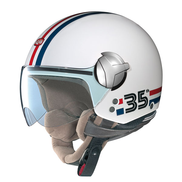 Motorcycle Helmet Nolan N20 Traffic Anniversary Plus White 121