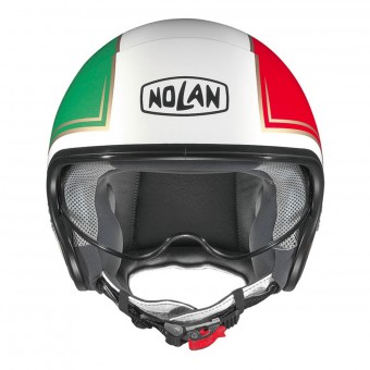 Open Face Nolan N21 Tricolore Metal White 31