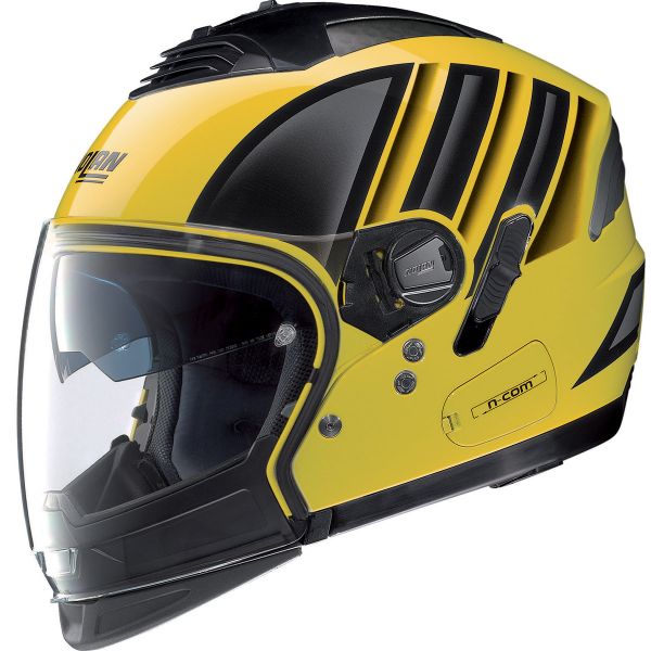 Open Face Nolan N43E Air Voyage N-Com Yellow 14