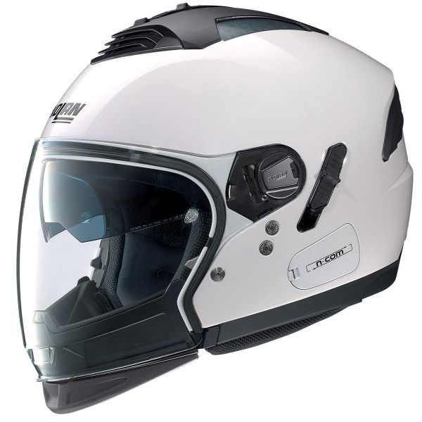 Open Face Nolan N43E Air Classic N-Com White 5