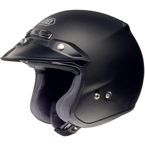 Open Face Shoei RJ Platinum-R Matt Black