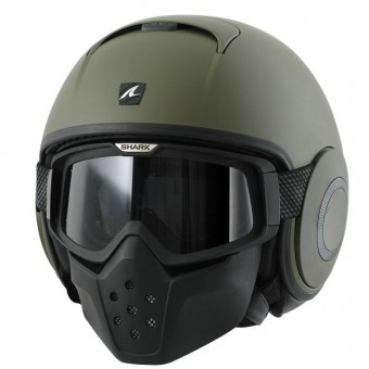 Casque Open Face Shark Drak Blank Mat GMA Casque Open Face Shark Drak Blank Mat GMA