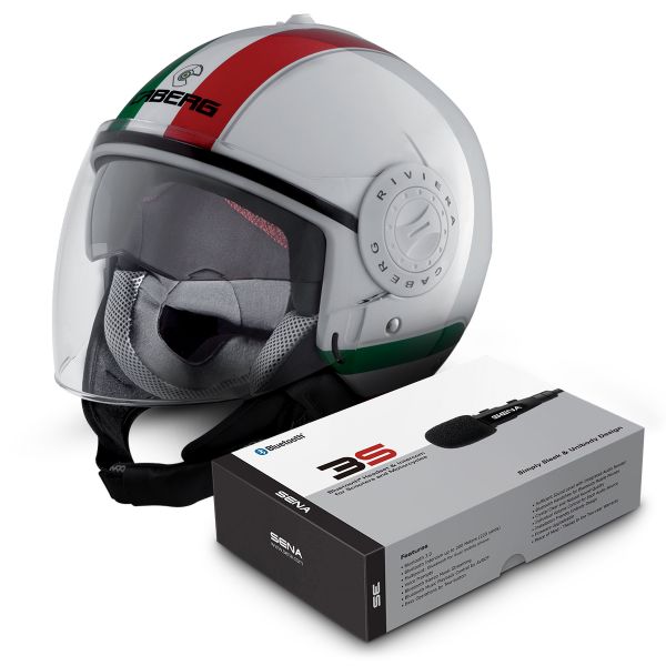 Open Face Caberg Riviera V3 Italia