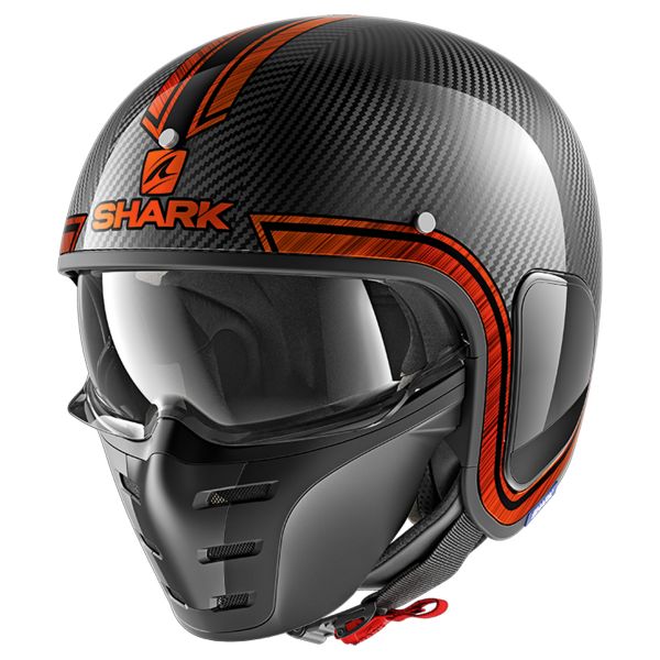 Open Face Shark S-Drak Vinta DUO