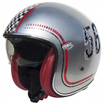 Casque Open Face Premier Vintage FL Chromed Casque Open Face Premier Vintage FL Chromed