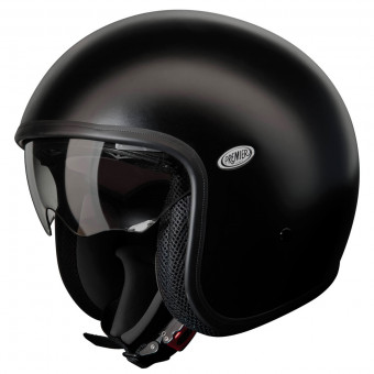Casque Open Face Premier Vintage Black U9 Casque Open Face Premier Vintage Black U9