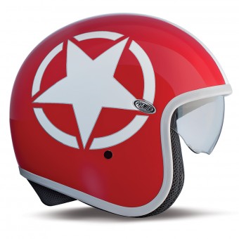 Open Face Premier Vintage Star 2 Red
