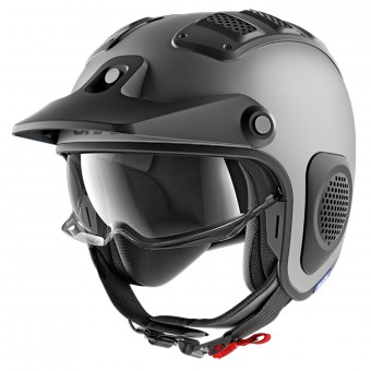 Casque Open Face Shark X-Drak Blank Mat AMA Casque Open Face Shark X-Drak Blank Mat AMA