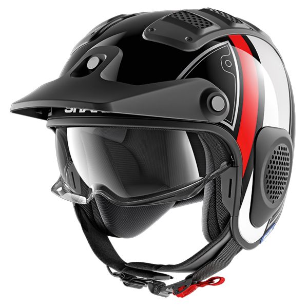 Open Face Shark X-Drak Terrence KWR