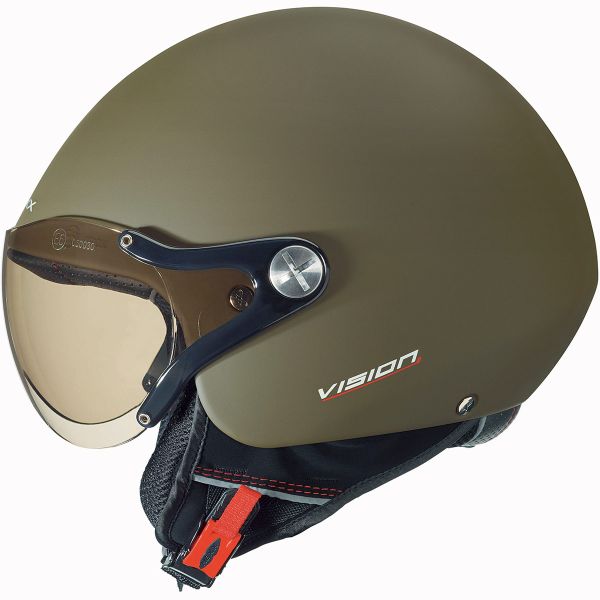 Open Face Nexx X60 Vision Plus Military Matt Green