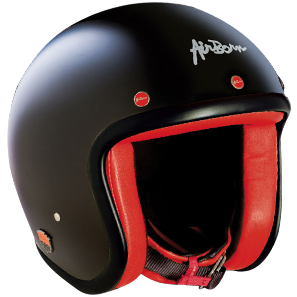 Motorcycle Helmet Airborn AB 11 Black - Red
