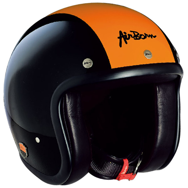 Open Face Airborn AB 28 Black - Orange