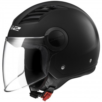Open Face LS2 Airflow Matt Black Long OF562