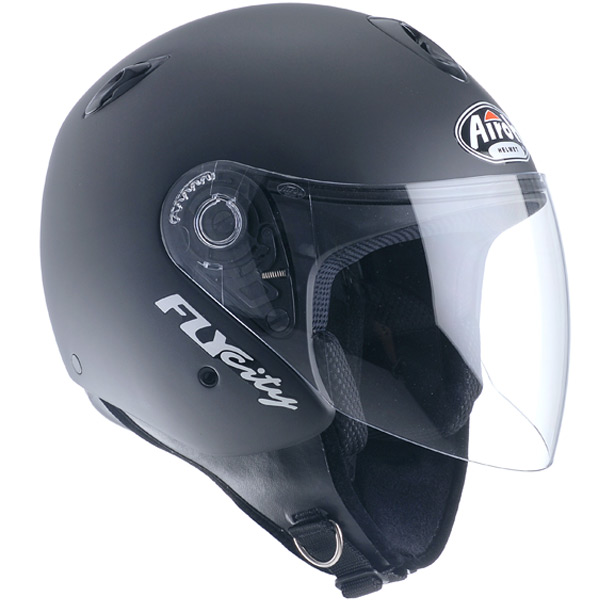 Open Face Airoh Fly City Black Mat FYNO