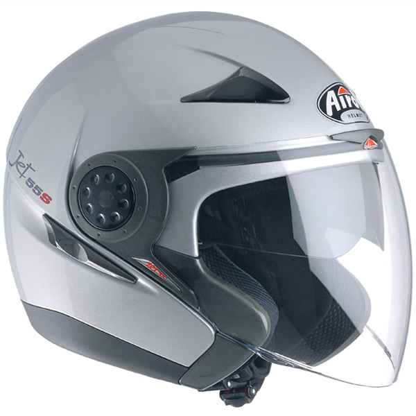 Open Face Airoh JET 55S Grey Metal JTSG