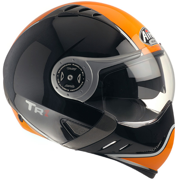 Flip Up Airoh TR1 Black Orange TR8ON