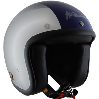 Open Face Airborn AB 4 Silver - Blue