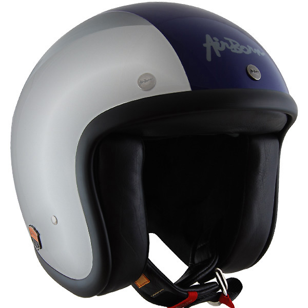 Open Face Airborn AB 4 Silver - Blue