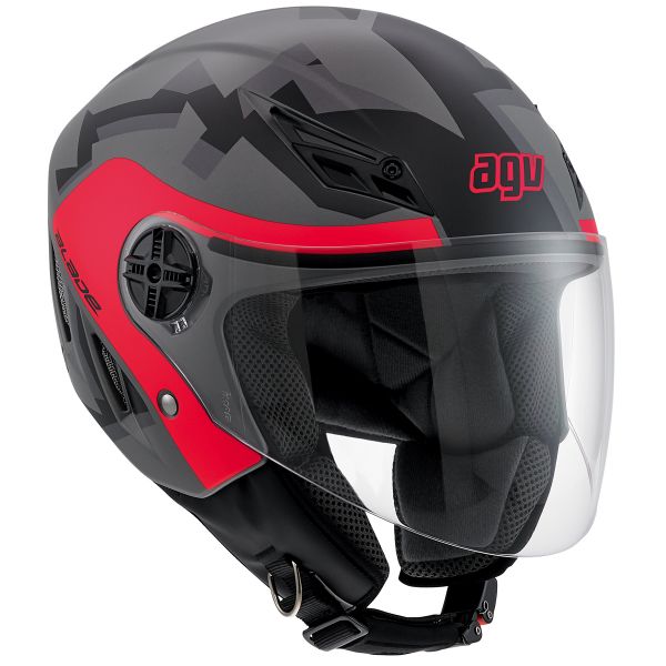 Open Face AGV Blade Camodaz Matt Camo Pink