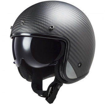 Casque Open Face LS2 Bob Carbon Matt OF601 Casque Open Face LS2 Bob Carbon Matt OF601